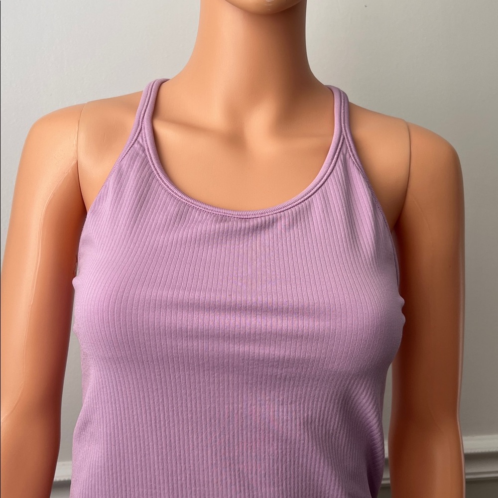 Athleta Ribbed Racerback Tank Top - Picture 4 of 12